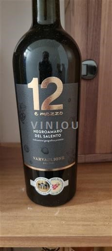 Apulia Susumaniello Salento Varvaglione 12 e mezzo 2020