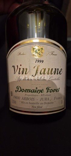 Jura Arbois Domaine Foret 1999