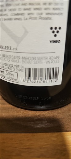 Loiredalen Ospecificerad La Petite Perrière Icke årgångsbetecknad