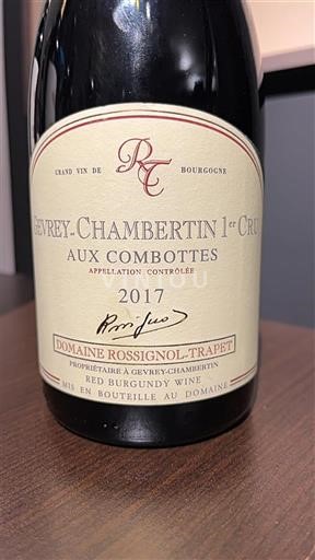 Bourgondië Niet gespecificeerd Premier Cru Domaine Rossignol-Trapet Aux Combottes 2017