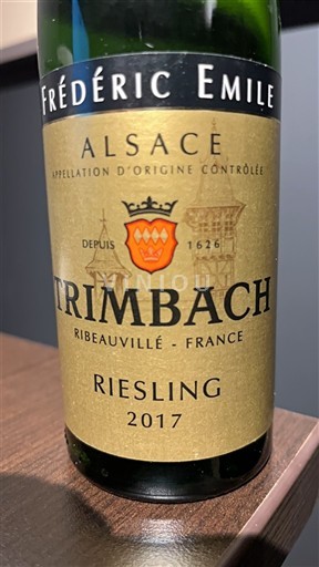 Elsass Riesling Trimbach Frédéric Emile 2017