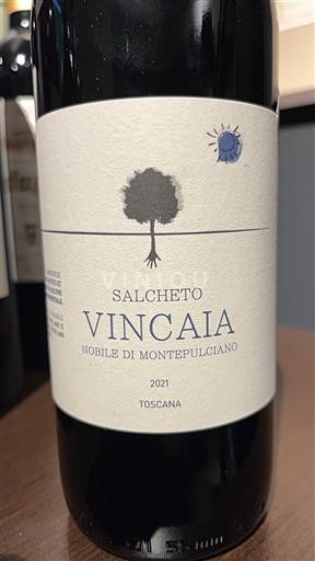Toscana Nobile di Montepulciano Salcheto Vincaia 2021