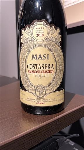 Vénétie Valpolicella Masi Costasera - Amarone Classico 2018