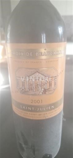 Vine Rouge sec La Croix de Beaucaillou 2001 Frankrig Bordeaux Saint-Julien AOC