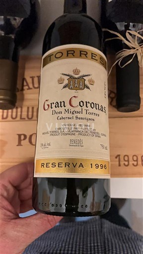 Catalonia Penedès Torres Gran Coronas Don Miguel Torres 1996