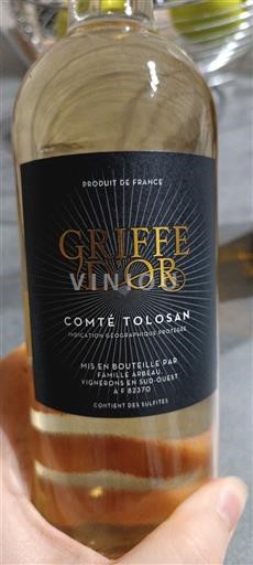 Lounais-Ranska Comté Tolosan Famille Hilaire Aubaret Griffe d'Or Ei vuosikertaa