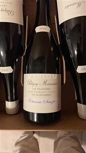 Bourgogne Puligny-montrachet Premier Cru Etienne Sauzet Les Folatières En la Richardie 2023