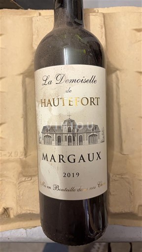Bordeaux Margaux HauteFort La Demoiselle de Hautefort 2019