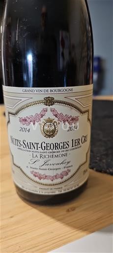 Burgundi Nuits-saint-georges Premier Cru Jacques Cacheux & Fils La Richemone 2014