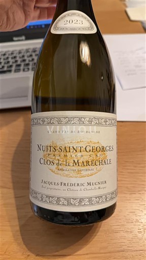 Burgundy Nuits-Saint-Georges Jacques-Frédéric Mugnier Clos de la Maréchale 2023
