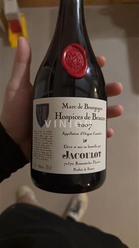 Borgoña No especificado Hospices de Beaune Marc de Bourgogne 2007