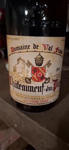 Rhône Valley Châteauneuf-du-Pape Domaine Val Frays 2014
