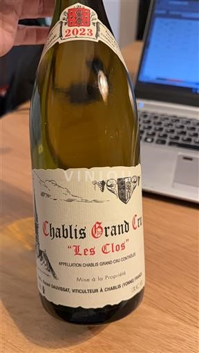 Burgundi Chablis Grand Cru Domaine François Raveneau Les Clos 2023