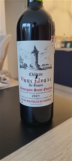 Bordeaux Puisseguin-saint-émilion Château Vieux Moulin de Roques 2021
