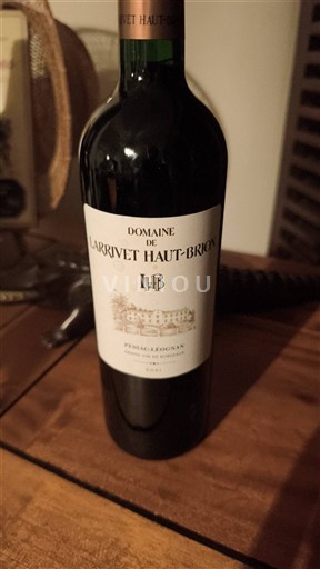 Bordeaux Pessac-Léognan Château Larrivet Haut-Brion 2021