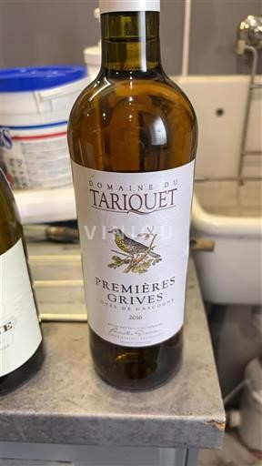 Sudoeste Côtes de Gascogne Domaine Tariquet Premières Grives 2016