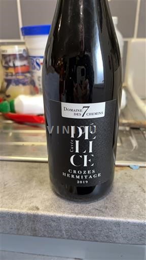 Thung lũng Rhône Crozes-hermitage Domaine S 7 Chemins Délice 2019