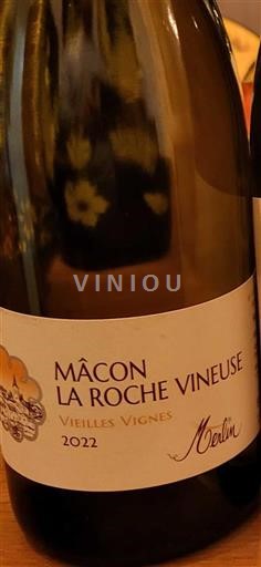 Burgundija Mâcon in Mâcon-villages Merlin Vieilles Vignes 2022