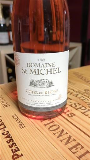 Rhônen laakso Côtes-du-rhône Domaine St Michel 2021