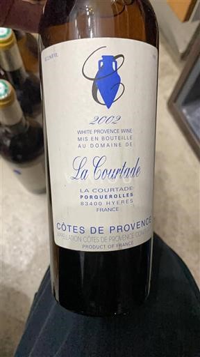 Provenza Côtes-de-Provence La Courtade 2002