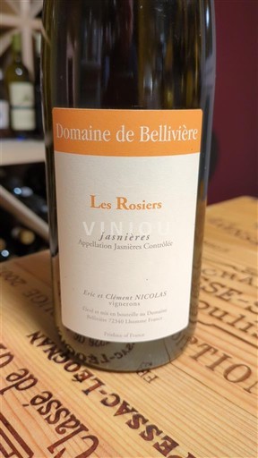 Thung lũng sông Loire Jasnières Domaine Bellivière Les Rosiers 2020