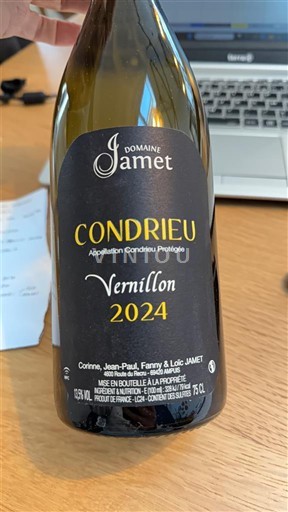 Rhônetal Condrieu Domaine Jamet Vermillon 2024