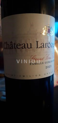 Bordeaux Saint-Émilion Grand Cru Grand Cru Château Laroze 2023