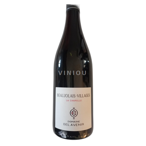 Vin Rouge sec La Chapelle Bel Avenir 2023 France Beaujolais Beaujolais Villages AOC