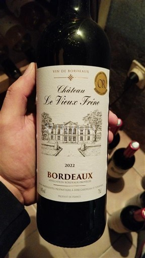 Burdeos Bordeaux Château Le Vieux Frêne 2022