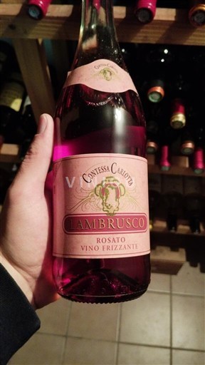Emilia-Romagna Lambrusco Contessa Carlotta Không niên vụ