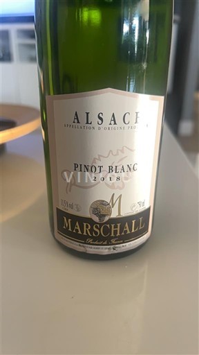 Alsazia Marschall Pinot Blanc 2018