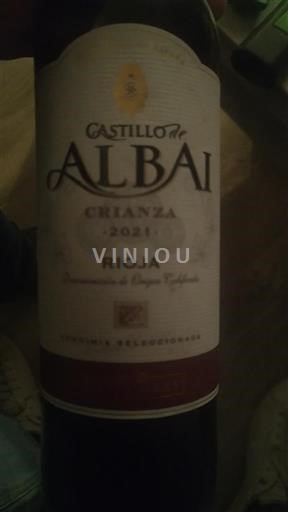 La Rioja Rioja Castillo de Albai Crianza 2021