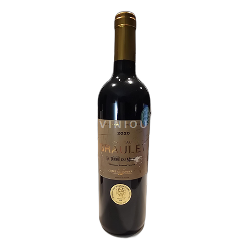 Burdeos Côtes-de-Bordeaux Chateau Graulet La terre du milieu 2020