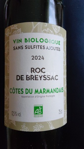 Tây Nam Côtes-du-marmandais Roc de Breyssac 2024