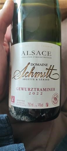 Alsazia Domaine Schmitt 2022