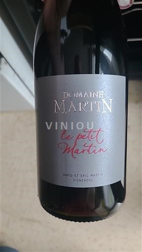 Rhônedalen Côtes du Rhône Domaine Martin Le Petit Martin Icke årgångsbetecknad