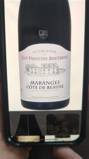 Viner Blanc sec Domaine Jean-François Bouthenet 2019 Frankrike Bourgogne Maranges AOC