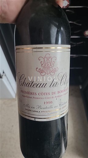 Burdeos Primeras Colinas de Burdeos Château La Clotte 1998