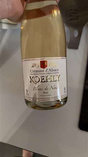 Алзас Kremant Alzas Koehly Blanc de Noir Non Millésimé