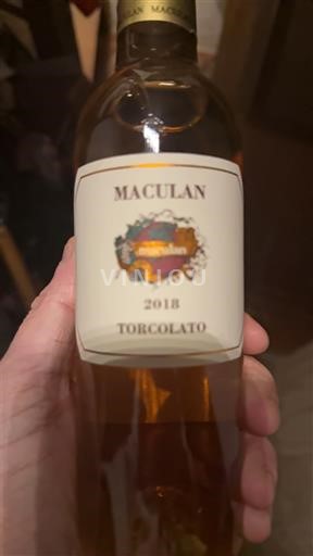 Vénétie Breganze Maculan Torcolato 2018