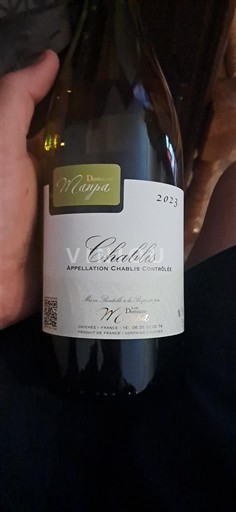 Burgundi Chablis Domaine Maupas 2023