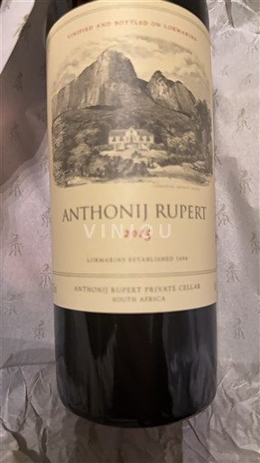 Regione Costiera Franschhoek Anthonij Rupert 2015