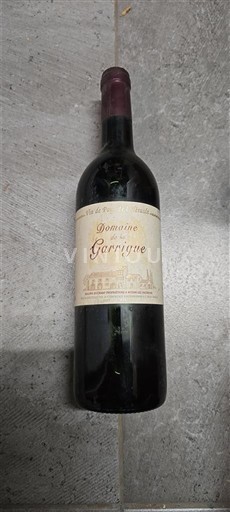 Rhônedalen Côtes du Rhône Domaine La Garrigue Icke årgångsbetecknad