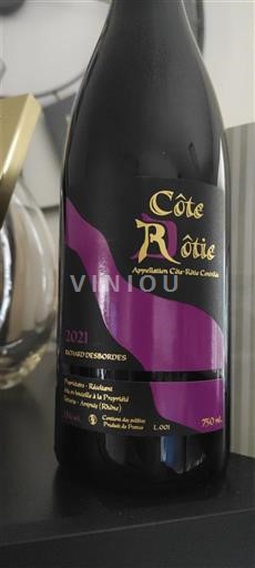 Rhône Valley Côte-Rôtie Romain Desbordes 2021