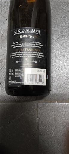Alsácia Wolfberger Gewurztraminer 2012