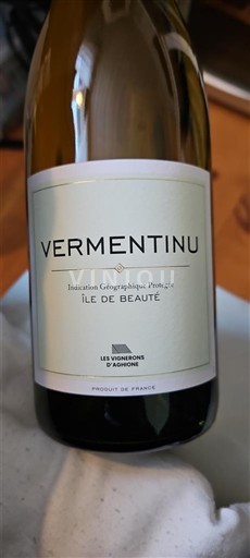 Corse Đảo sắc đẹp Les Vignerons d’Aghione Vermentinu Không niên vụ