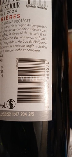 Languedoc ja Roussillon Pays d'Oc Lacotte 2024