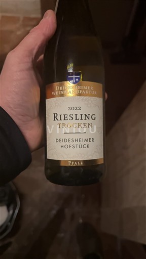 Palatinat Pfalška Deidesheimer Weinhausfaktur Deidesheimer Hofstück 2022