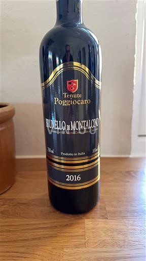 Toscana Brunello di Montalcino Tenute Poggiocaro 2016