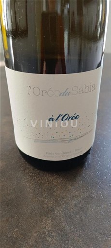 Valle della Loira Fiefs Vendéens L'Orée du Sabia à l'Orée Senza annata